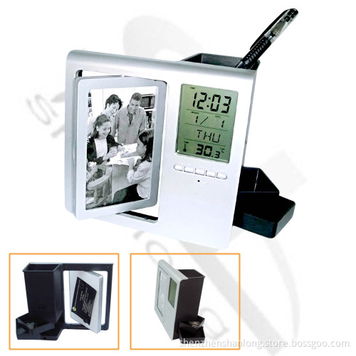 Multifunctional LCD Clock (SL-538013)